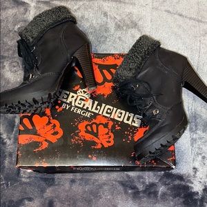 Fergalicious by Fergie Ankle High-Heel Boots